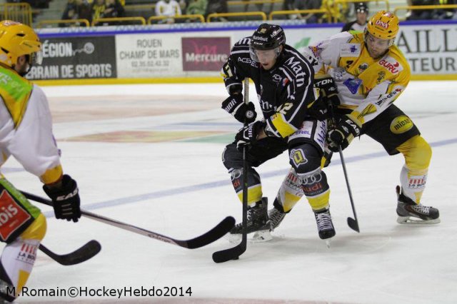 Photo hockey match Rouen - Strasbourg  le 30/09/2014