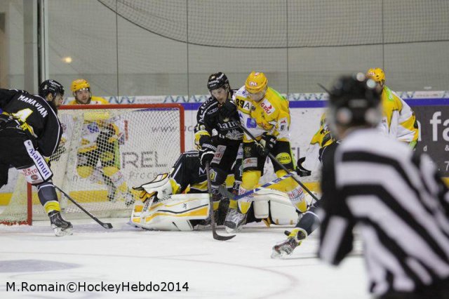 Photo hockey match Rouen - Strasbourg  le 30/09/2014