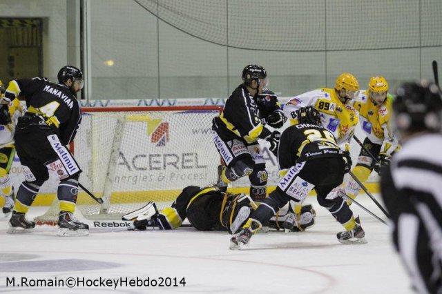 Photo hockey match Rouen - Strasbourg  le 30/09/2014