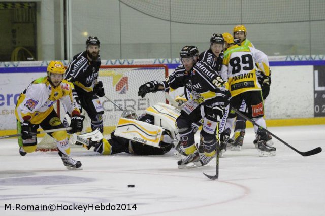Photo hockey match Rouen - Strasbourg  le 30/09/2014