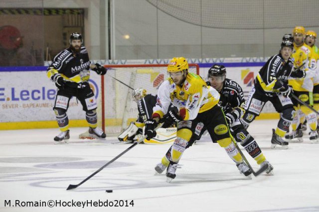 Photo hockey match Rouen - Strasbourg  le 30/09/2014