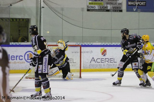 Photo hockey match Rouen - Strasbourg  le 30/09/2014