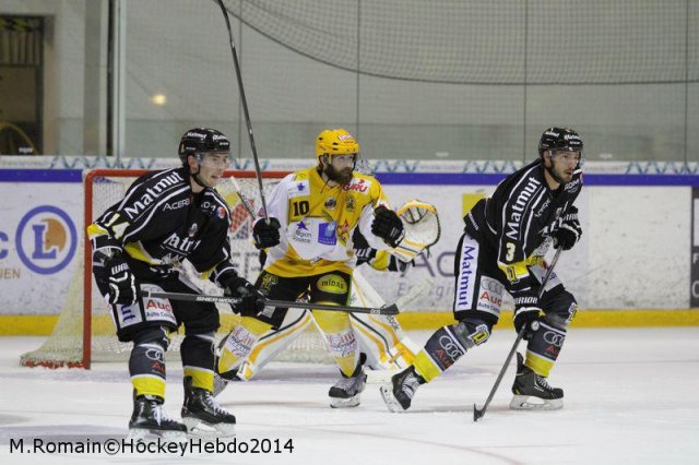Photo hockey match Rouen - Strasbourg  le 30/09/2014