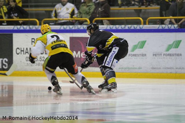 Photo hockey match Rouen - Strasbourg  le 30/09/2014