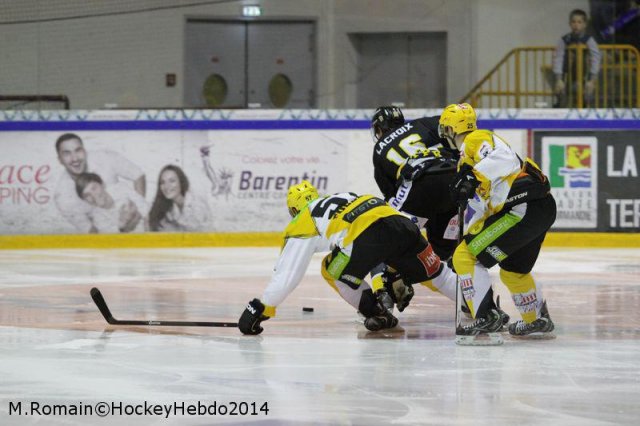 Photo hockey match Rouen - Strasbourg  le 30/09/2014