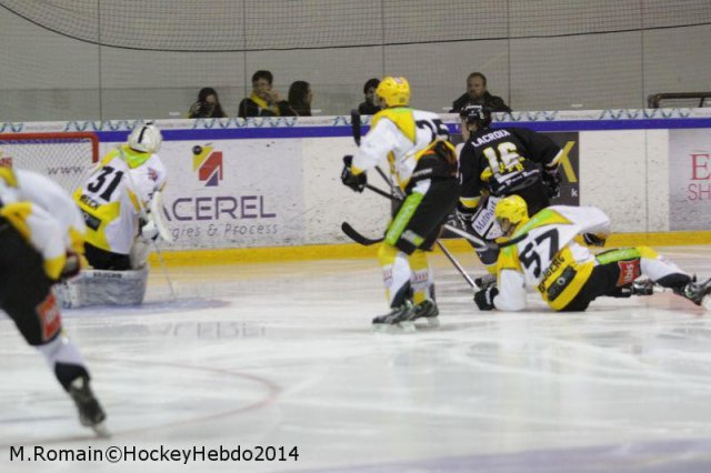 Photo hockey match Rouen - Strasbourg  le 30/09/2014