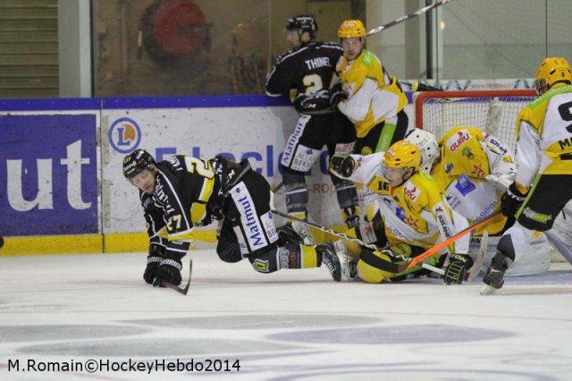 Photo hockey match Rouen - Strasbourg  le 30/09/2014