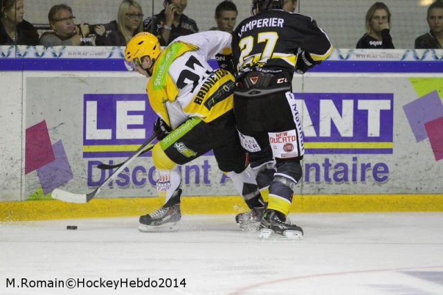 Photo hockey match Rouen - Strasbourg  le 30/09/2014