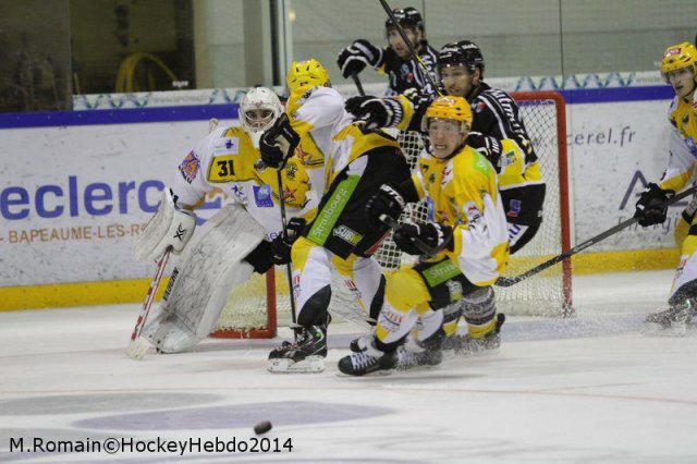 Photo hockey match Rouen - Strasbourg  le 30/09/2014