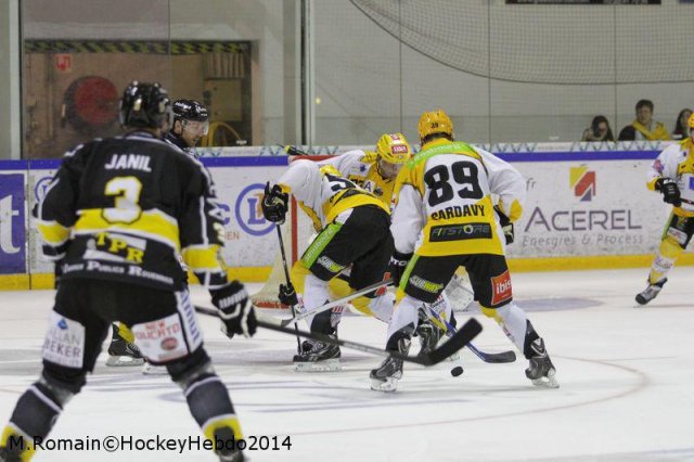 Photo hockey match Rouen - Strasbourg  le 30/09/2014