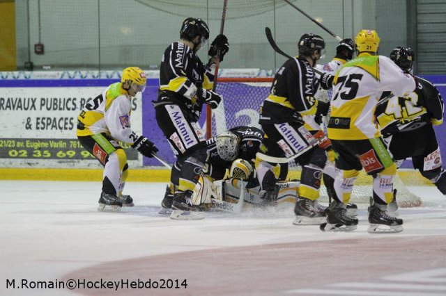 Photo hockey match Rouen - Strasbourg  le 30/09/2014
