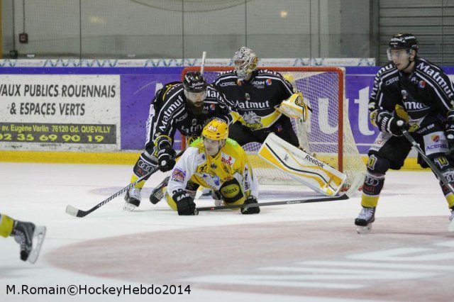 Photo hockey match Rouen - Strasbourg  le 30/09/2014