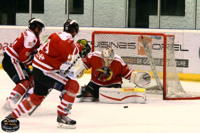 Photo hockey match Morzine-Avoriaz - Chamonix  le 01/10/2014