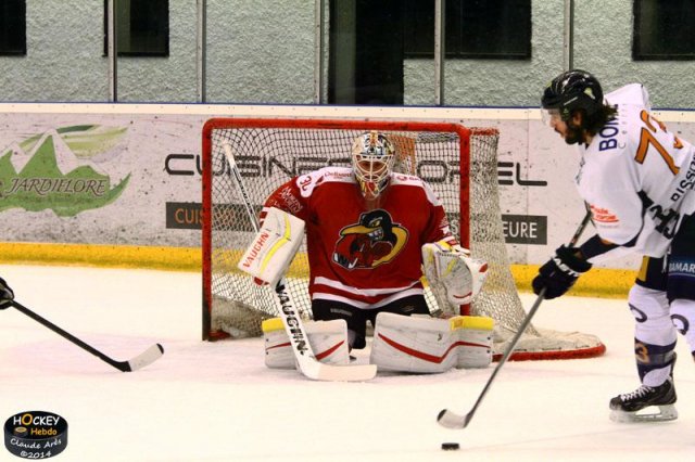Photo hockey match Morzine-Avoriaz - Chamonix  le 01/10/2014