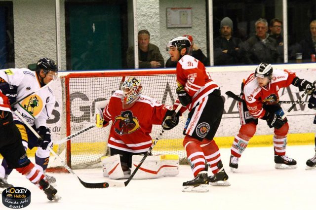 Photo hockey match Morzine-Avoriaz - Chamonix  le 01/10/2014