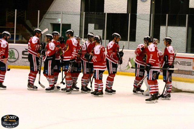 Photo hockey match Morzine-Avoriaz - Chamonix  le 01/10/2014