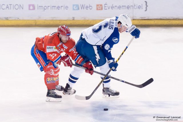 Photo hockey reportage Lyon – Syracuse : Petite Victoire des Américains