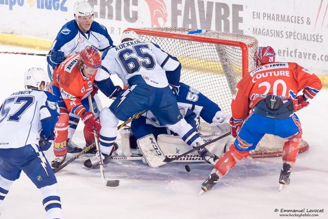 Photo hockey reportage Lyon – Syracuse : Petite Victoire des Américains