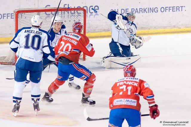 Photo hockey reportage Lyon – Syracuse : Petite Victoire des Américains