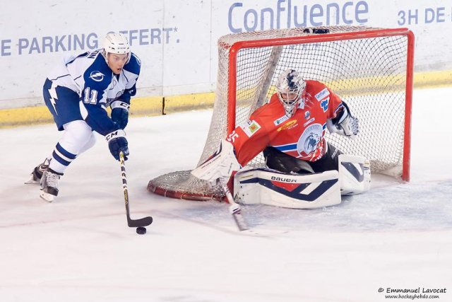 Photo hockey reportage Lyon – Syracuse : Petite Victoire des Américains