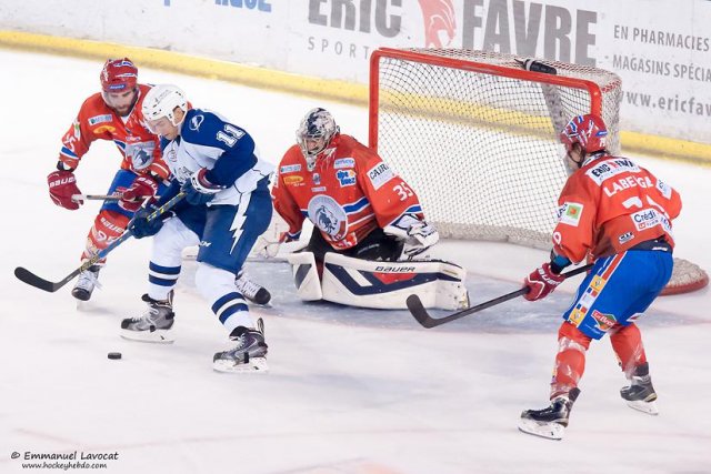 Photo hockey reportage Lyon – Syracuse : Petite Victoire des Américains