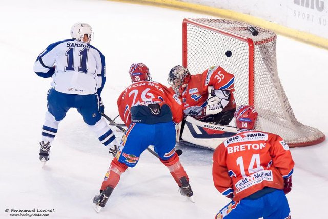 Photo hockey reportage Lyon – Syracuse : Petite Victoire des Américains