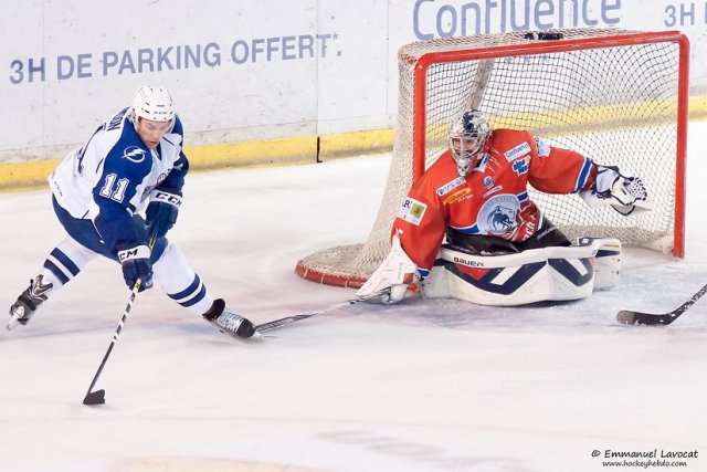 Photo hockey reportage Lyon – Syracuse : Petite Victoire des Américains