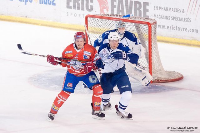 Photo hockey reportage Lyon – Syracuse : Petite Victoire des Américains