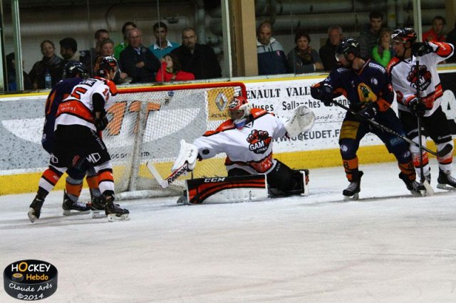 Photo hockey match Chamonix  - Epinal  le 04/10/2014