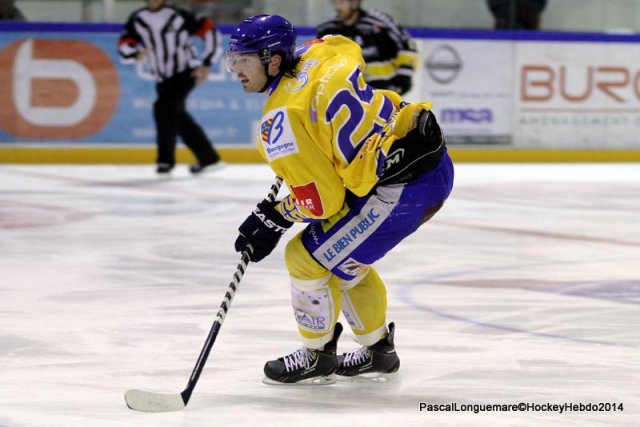 Photo hockey match Rouen - Dijon  le 04/10/2014