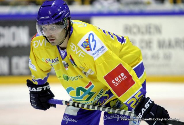Photo hockey match Rouen - Dijon  le 04/10/2014