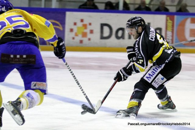 Photo hockey match Rouen - Dijon  le 04/10/2014