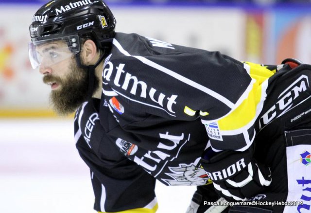 Photo hockey match Rouen - Dijon  le 04/10/2014