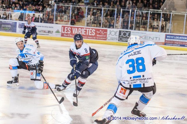 Photo hockey match Angers  - Gap  le 04/10/2014
