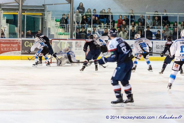 Photo hockey match Angers  - Gap  le 04/10/2014