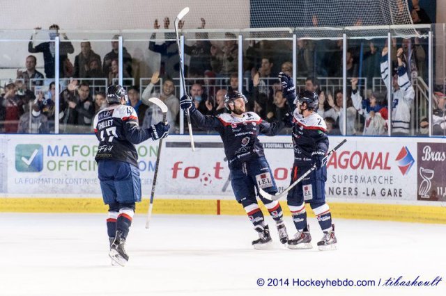 Photo hockey match Angers  - Gap  le 04/10/2014