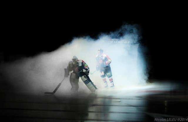 Photo hockey match Amiens  - Brest  le 04/10/2014