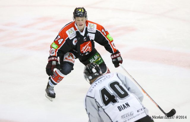 Photo hockey match Amiens  - Brest  le 04/10/2014
