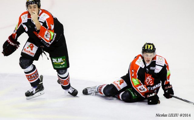 Photo hockey match Amiens  - Brest  le 04/10/2014