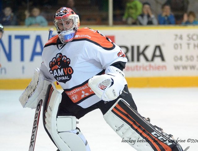 Photo hockey match Chamonix  - Epinal  le 04/10/2014