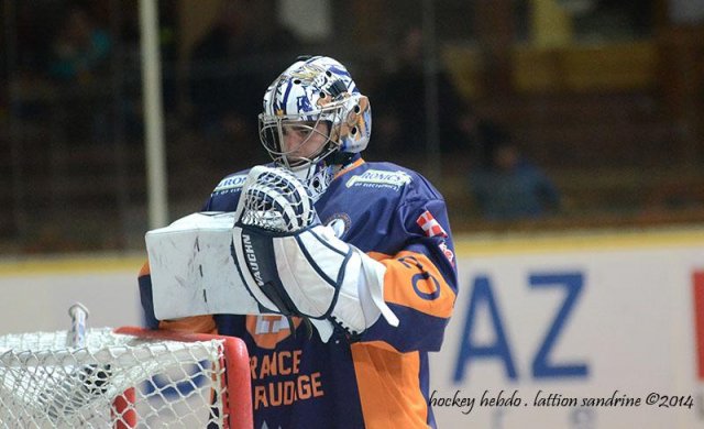 Photo hockey match Chamonix  - Epinal  le 04/10/2014
