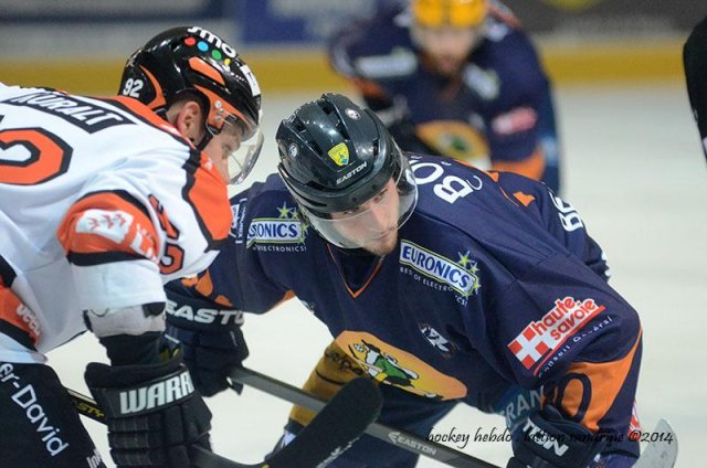 Photo hockey match Chamonix  - Epinal  le 04/10/2014