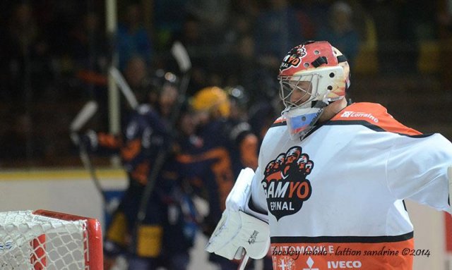 Photo hockey match Chamonix  - Epinal  le 04/10/2014