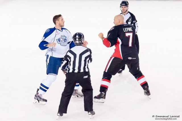 Photo hockey reportage Les Sens a sens unique
