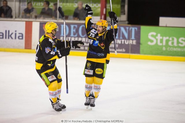 Photo hockey match Strasbourg  - Epinal  le 07/10/2014