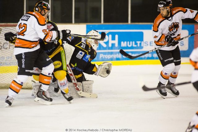 Photo hockey match Strasbourg  - Epinal  le 07/10/2014