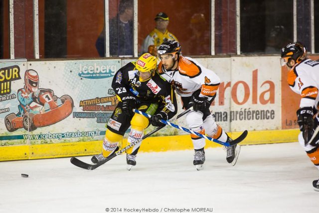 Photo hockey match Strasbourg  - Epinal  le 07/10/2014