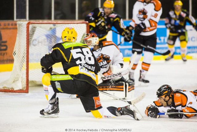 Photo hockey match Strasbourg  - Epinal  le 07/10/2014