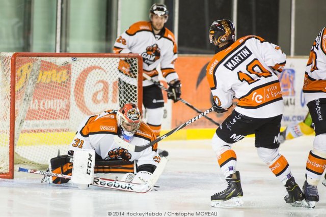 Photo hockey match Strasbourg  - Epinal  le 07/10/2014