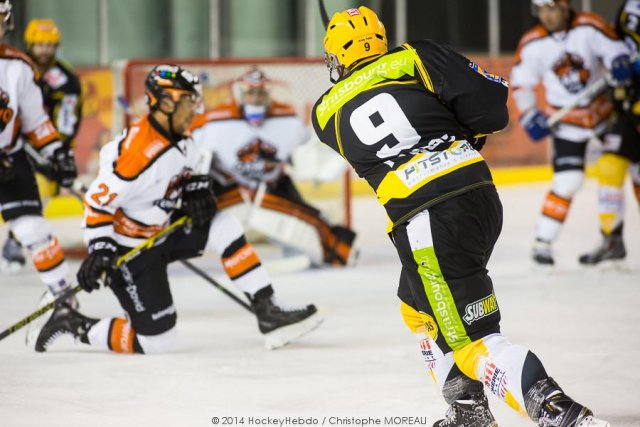 Photo hockey match Strasbourg  - Epinal  le 07/10/2014